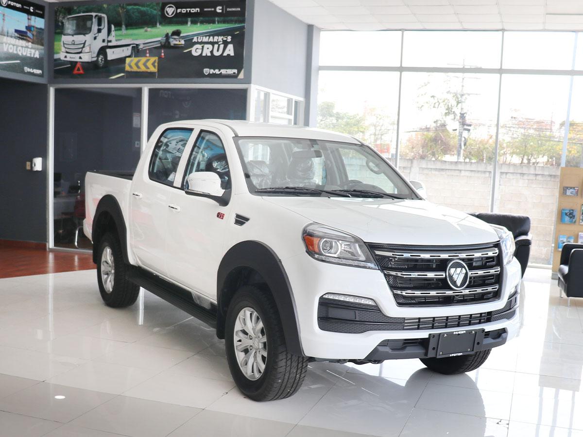 Este modelo pick up se adapta a las necesidades del campo o la ciudad.