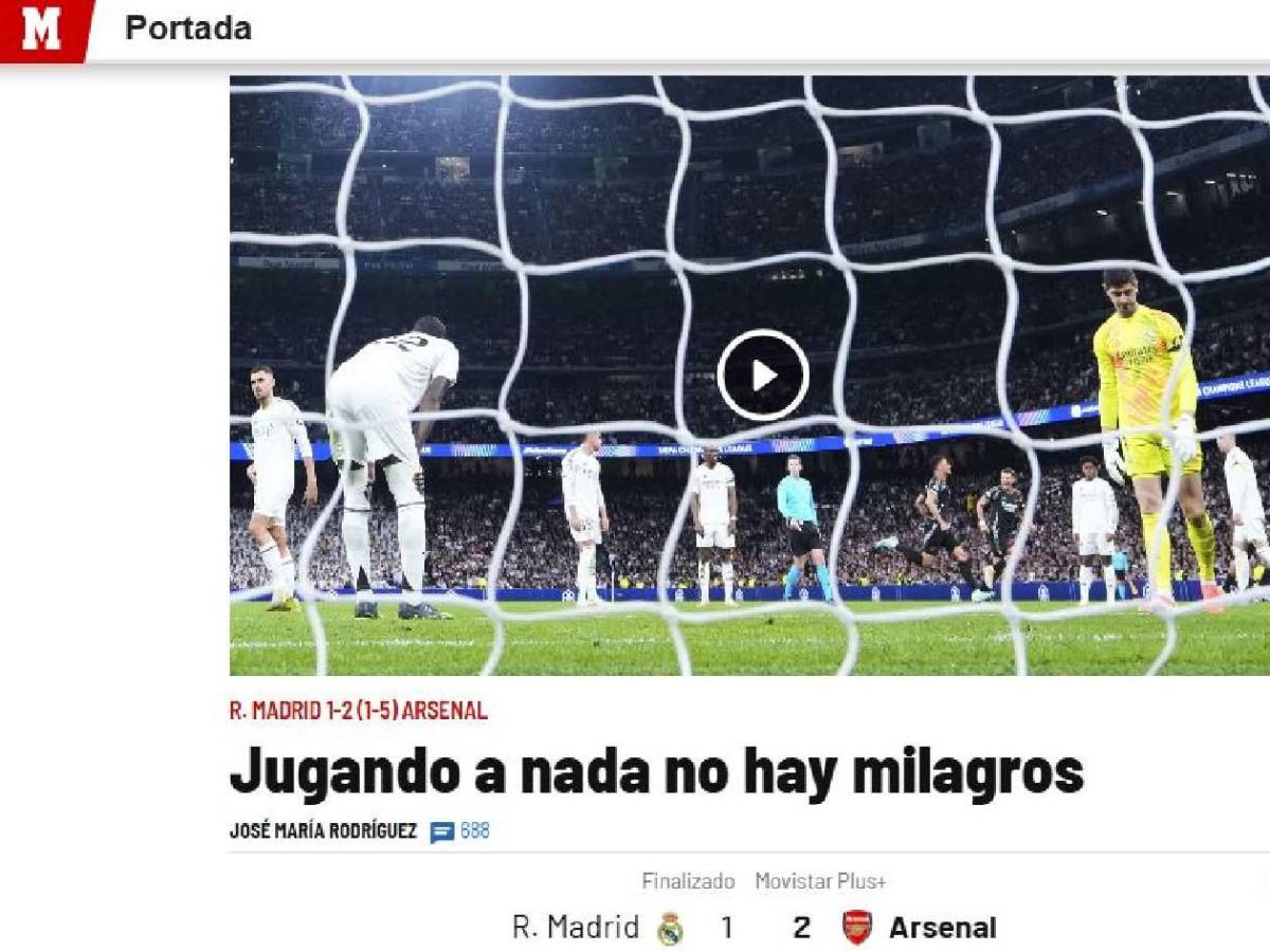 Señalados: revuelo mundial tras fracaso del Real Madrid en Champions