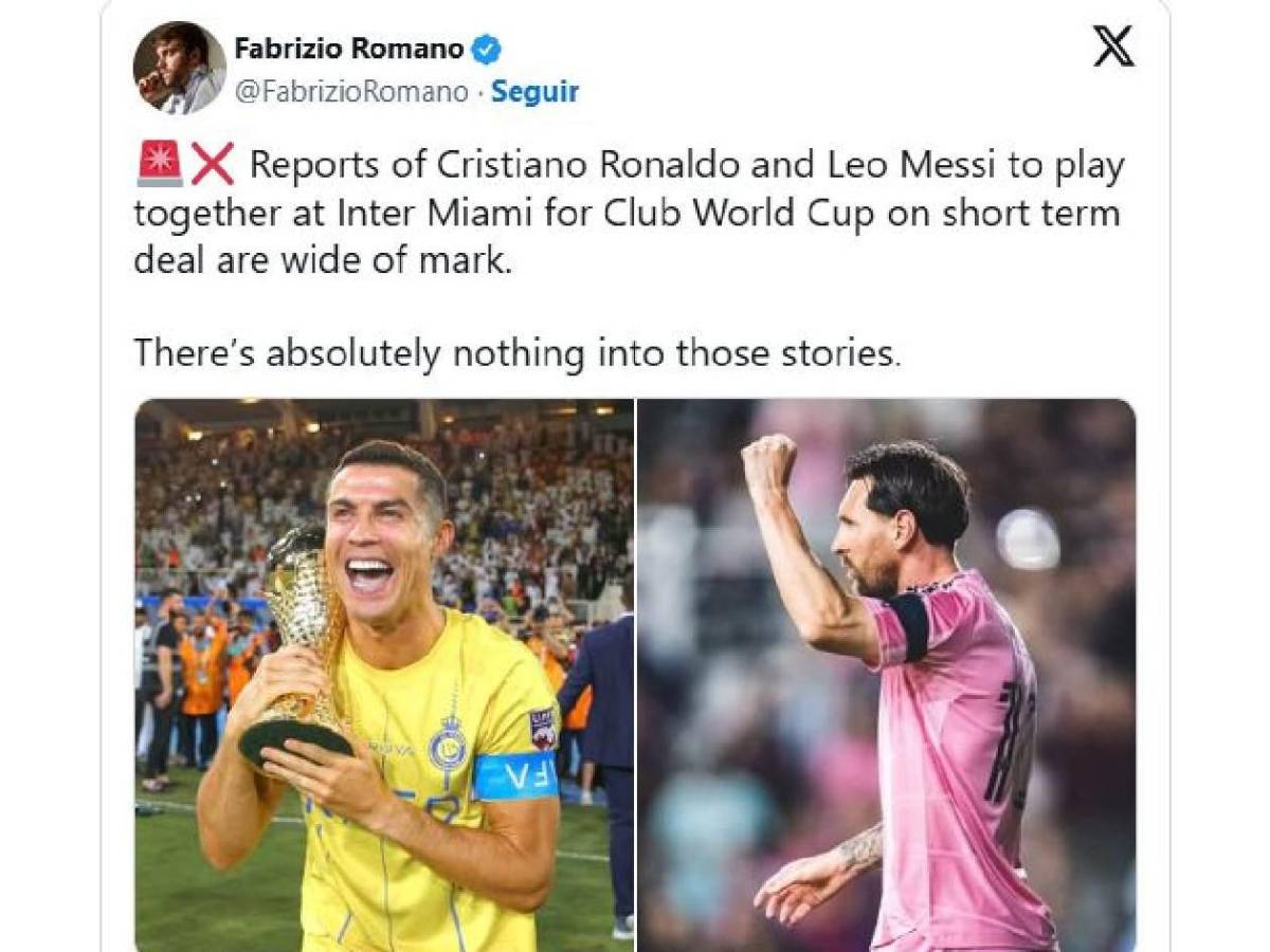 Cristiano Ronaldo cerca del Mundial de Clubes: con nuevo equipo y la razón