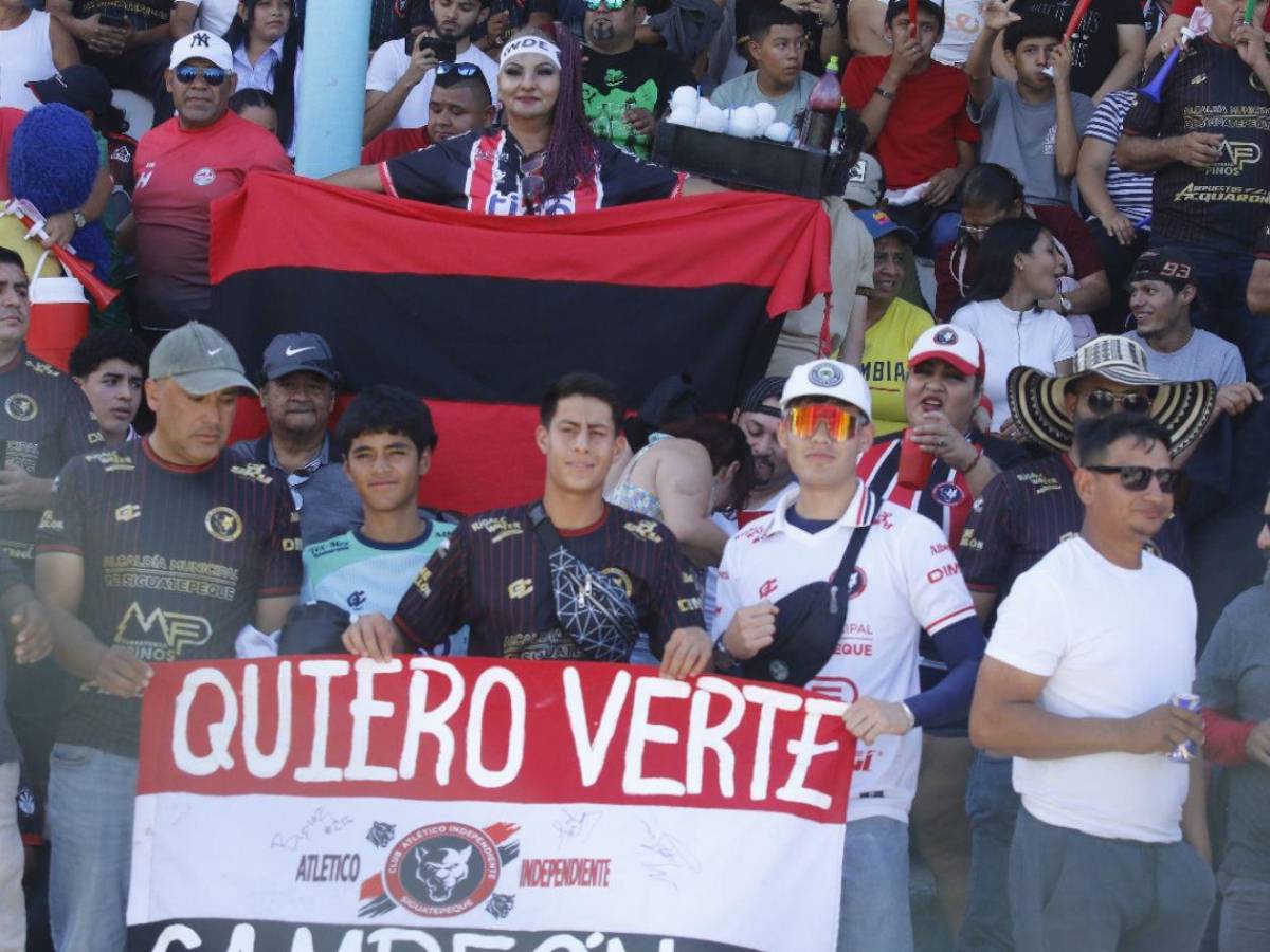 Chicas roban suspiros en la final y ambientazo para el Choloma-Independiente