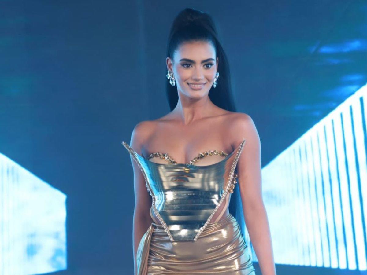 Candidata a Miss Universo Latina sufre fuerte accidente en pleno programa