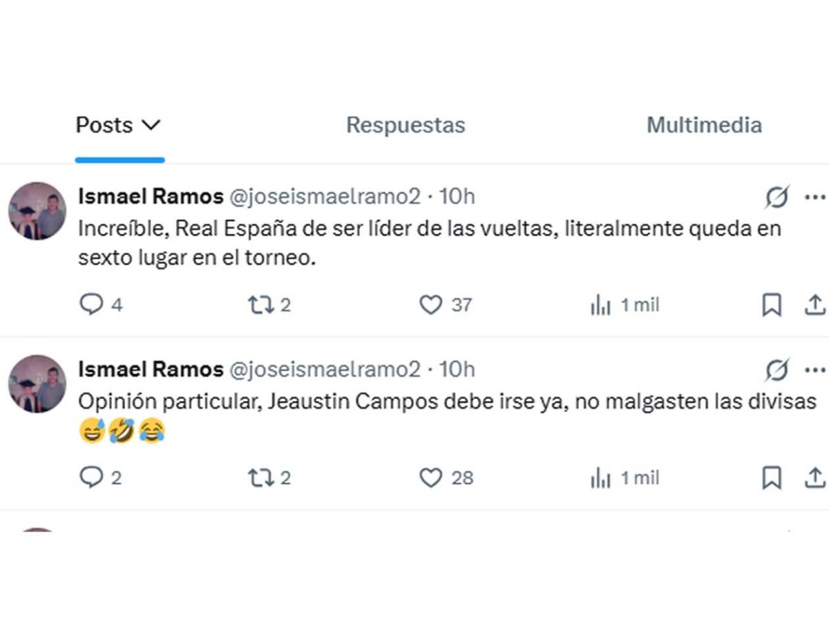 Prensa señala a dos culpables por la eliminación del Real España: Debe irse ya