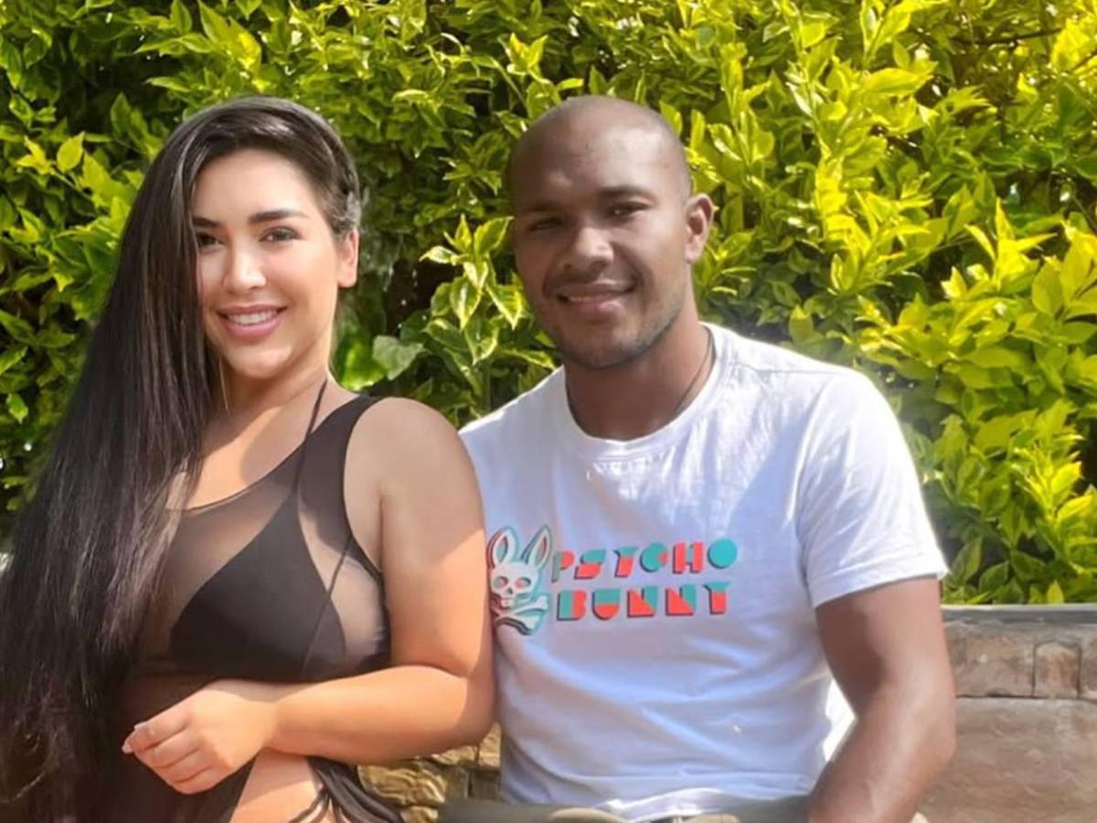 La reacción de la novia de Juan Anangonó tras polémica en Honduras