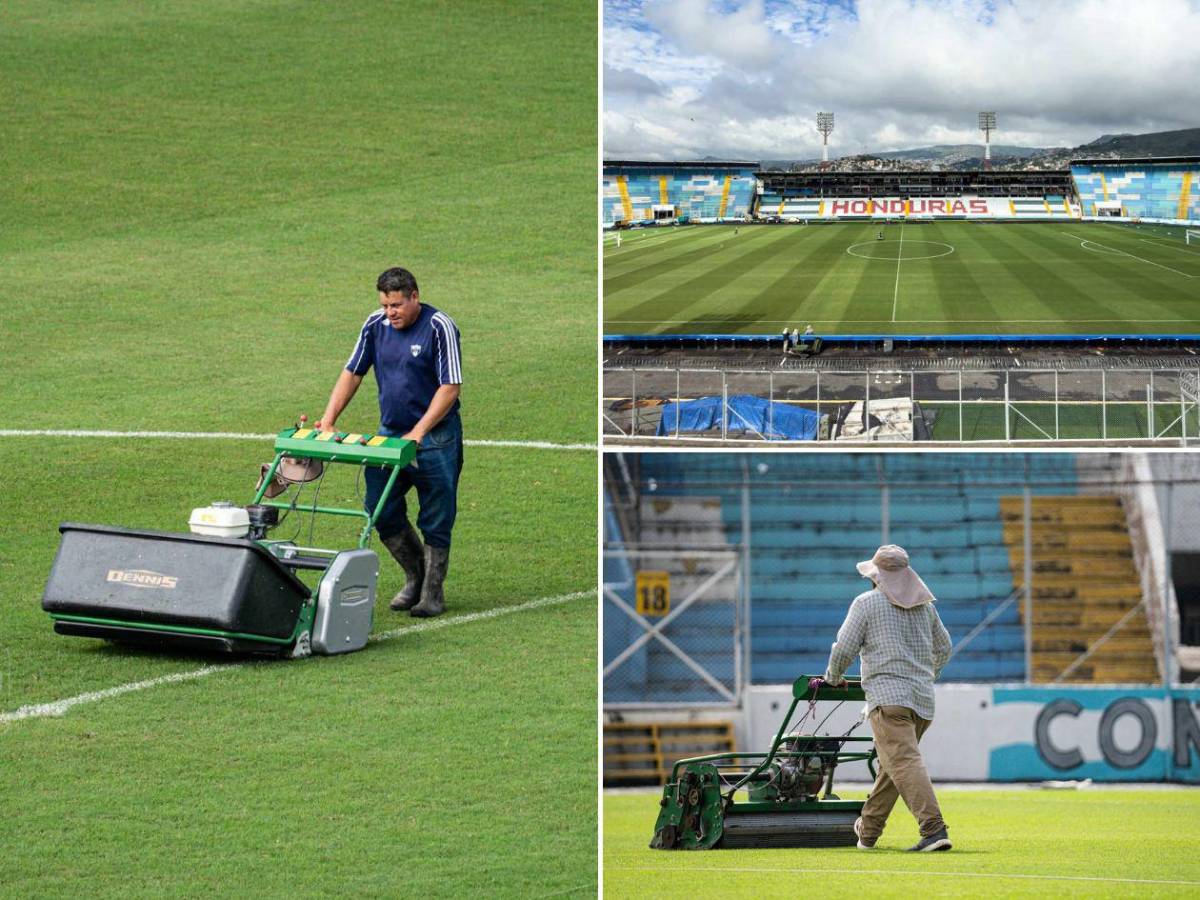 Así luce el Estadio Nacional horas antes del Honduras-Haití por eliminatorias