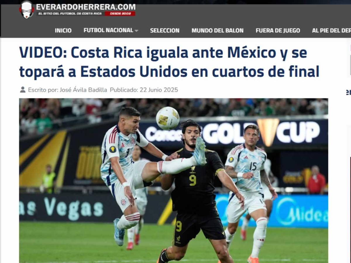 Reacción de prensa de México por empate y dardo a Costa Rica: lo que dijo Faitelson