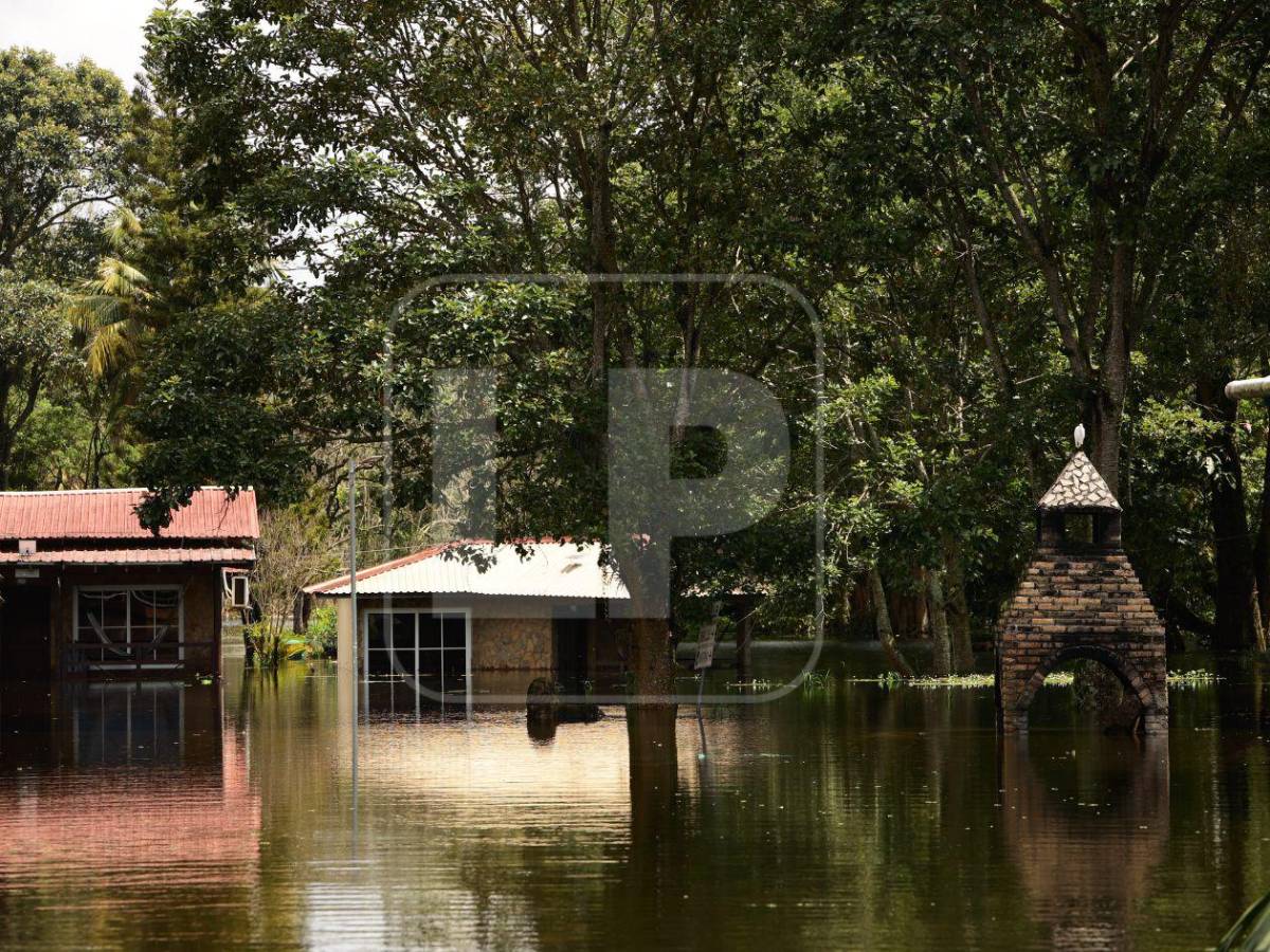 El Lago de Yojoa gana terreno: familias huyen y el agua alcanza zonas turísticas