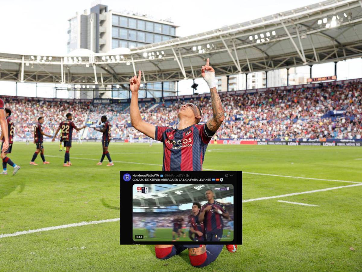 Así reaccionó la prensa al golazo de Kervin Arriaga:  El mejor del Levante