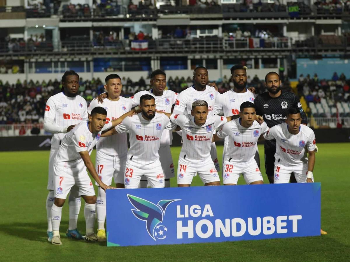 El 11 titular del Olimpia que le pasó por encima al Olancho FC por la semifinal de vuelta.