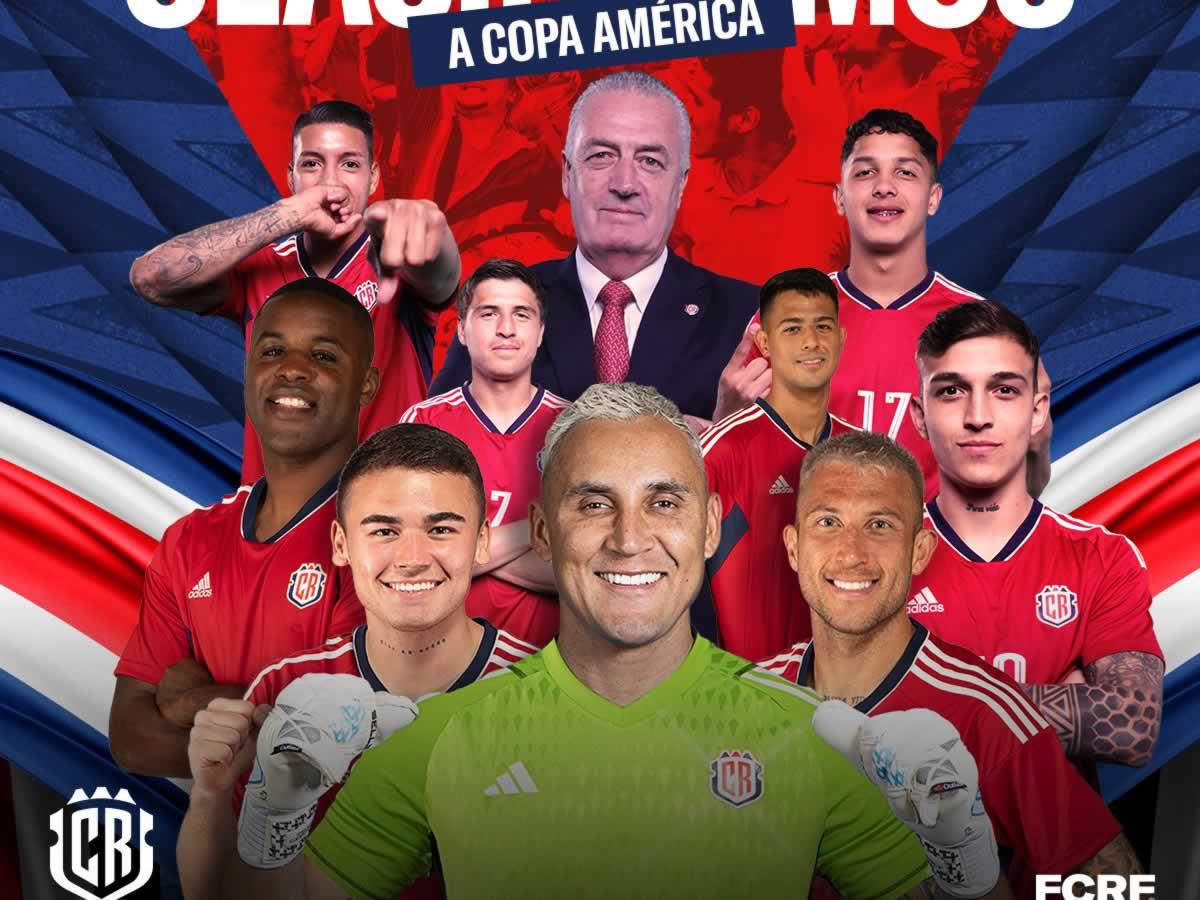 Fechas, horarios y rivales: Costa Rica debutará ante potencia en Copa América 2024