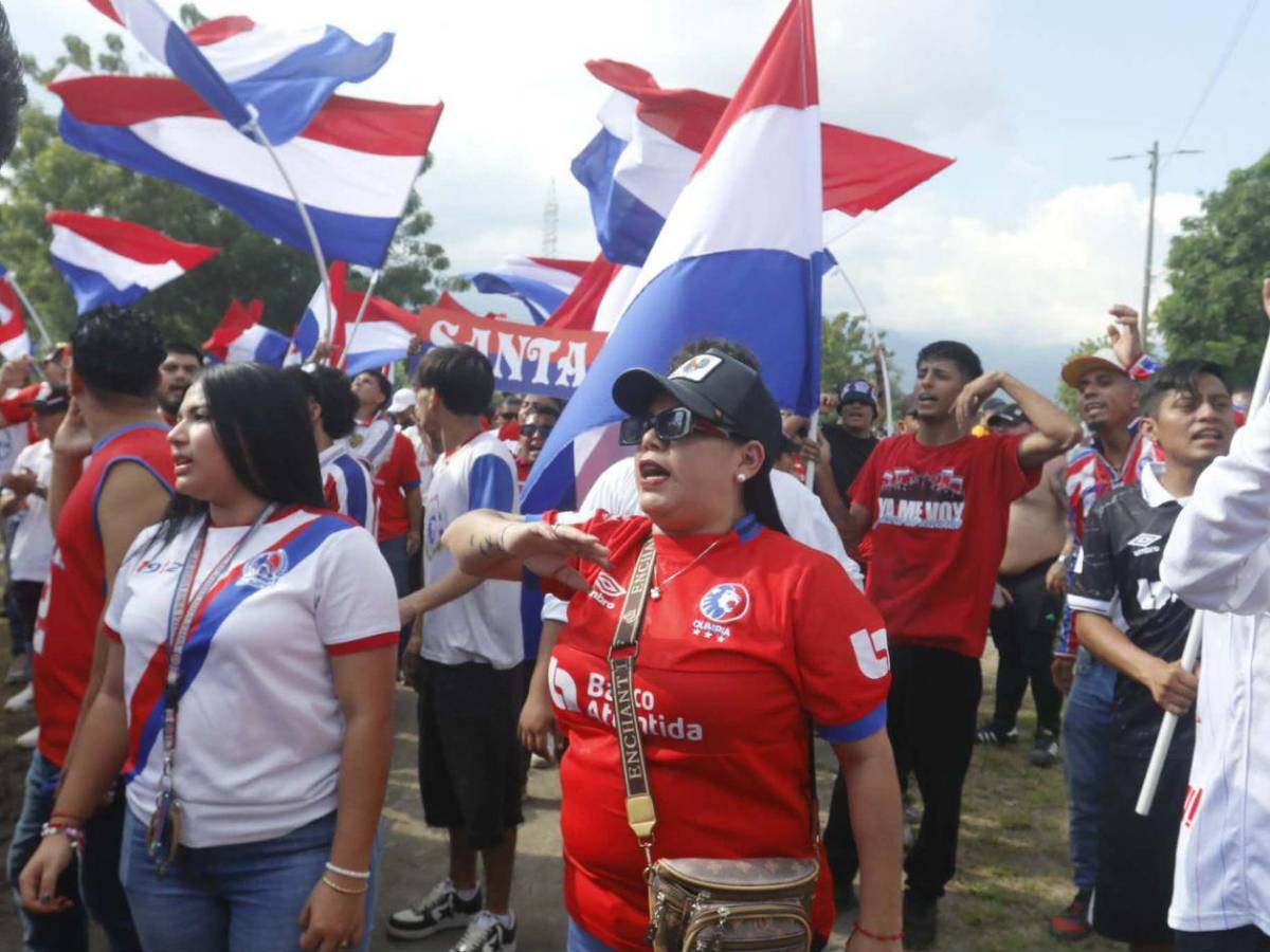 La Ultra Fiel se hizo sentir y puso color en la final Marathón–Olimpia