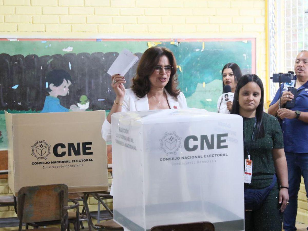 ¿Aceptará Rixi Moncada los resultados del Trep? Esto dijo al votar