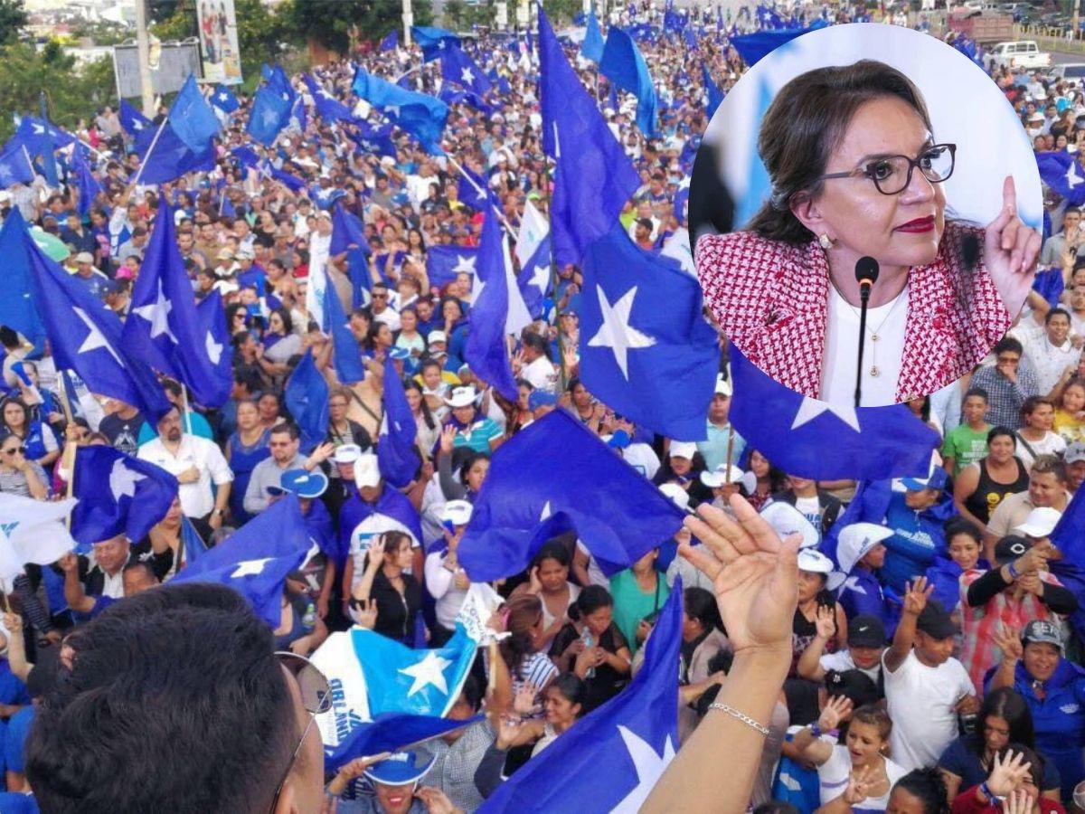 Xiomara Castro: “Se molestan porque menciono los 12 años” del PN