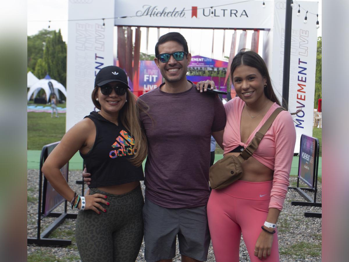 Karen Ramírez, Juan Carlos González y Alondra Caraccioli.