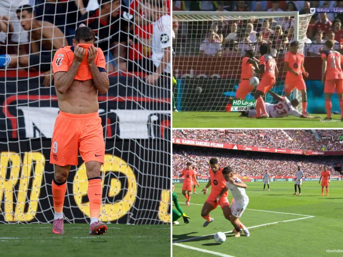 El Barcelona vivió pesadilla, polémica, increíble fallo de Lewandowski y furia de Flick