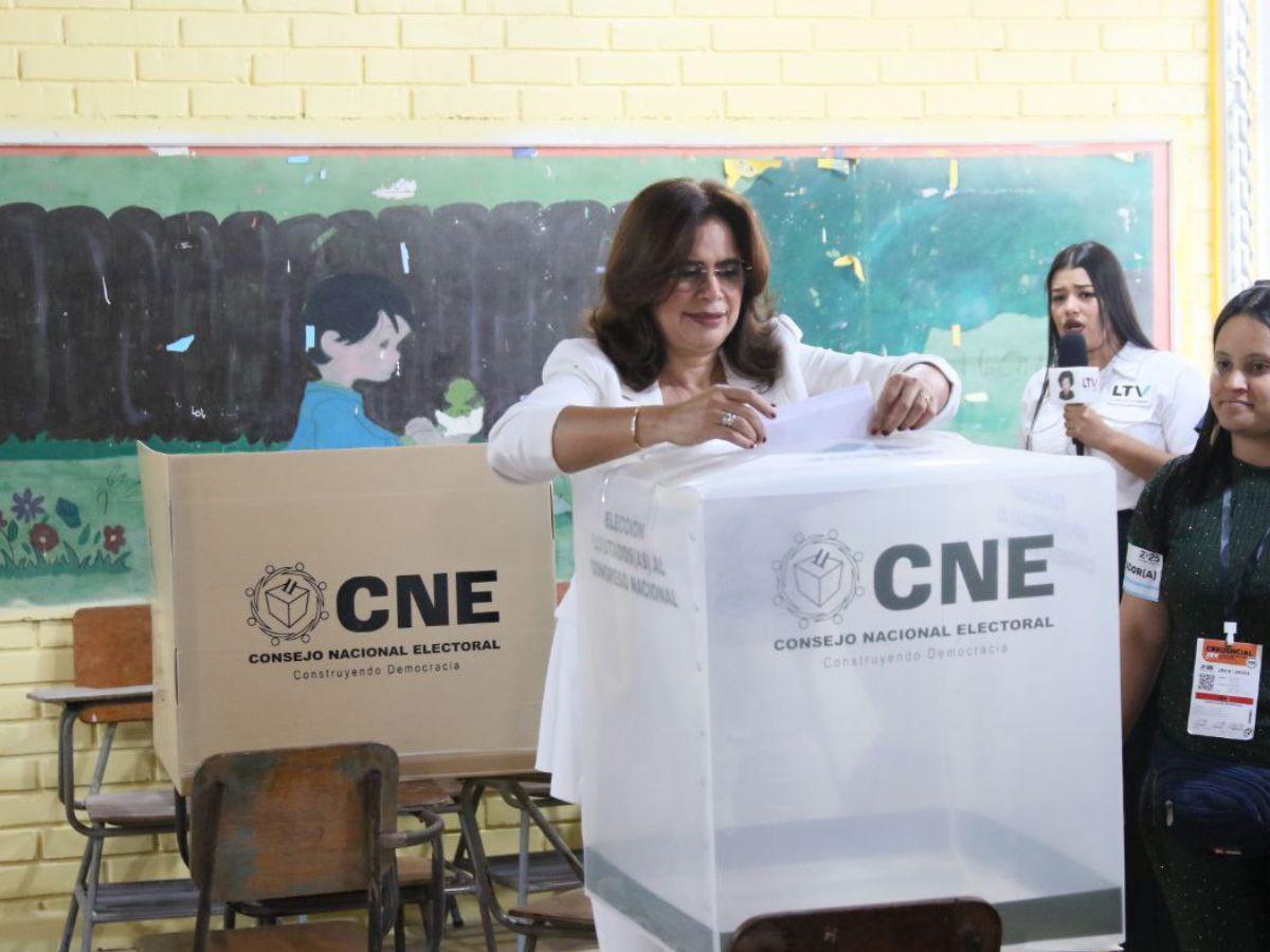¿Aceptará Rixi Moncada los resultados del Trep? Esto dijo al votar