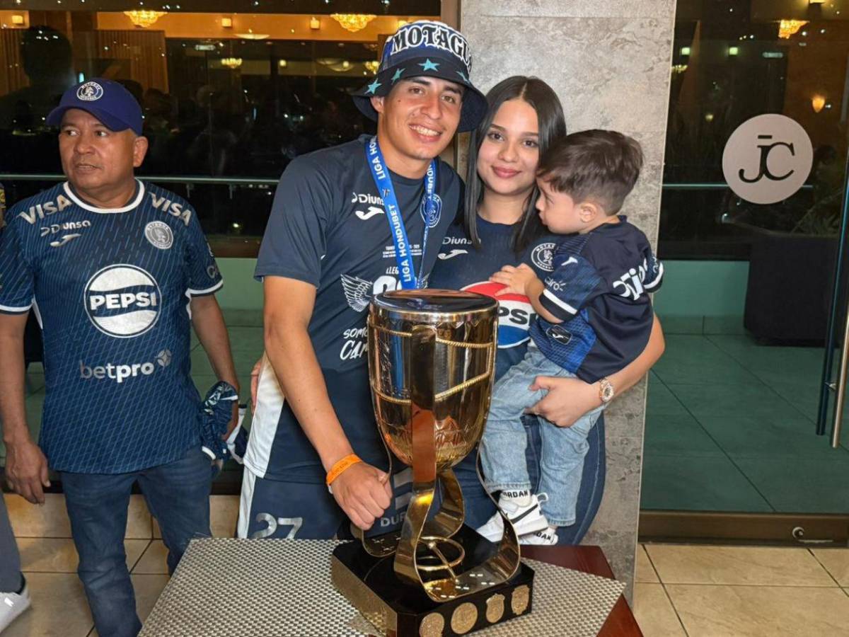 La celebración íntima del Motagua: parejas de futbolistas sorprendieron
