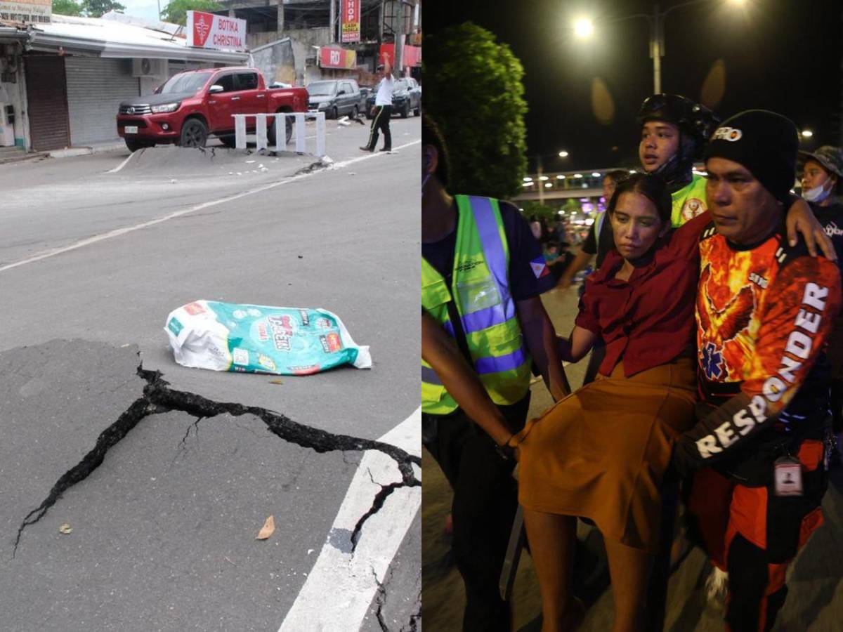 Calamidad y destrucción: dolorosas imágenes tras terremoto en Filipinas