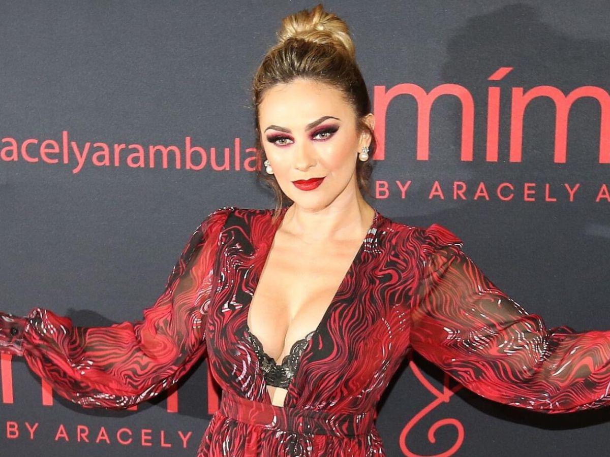 Aracely Arámbula salta en defensa de sus hijos