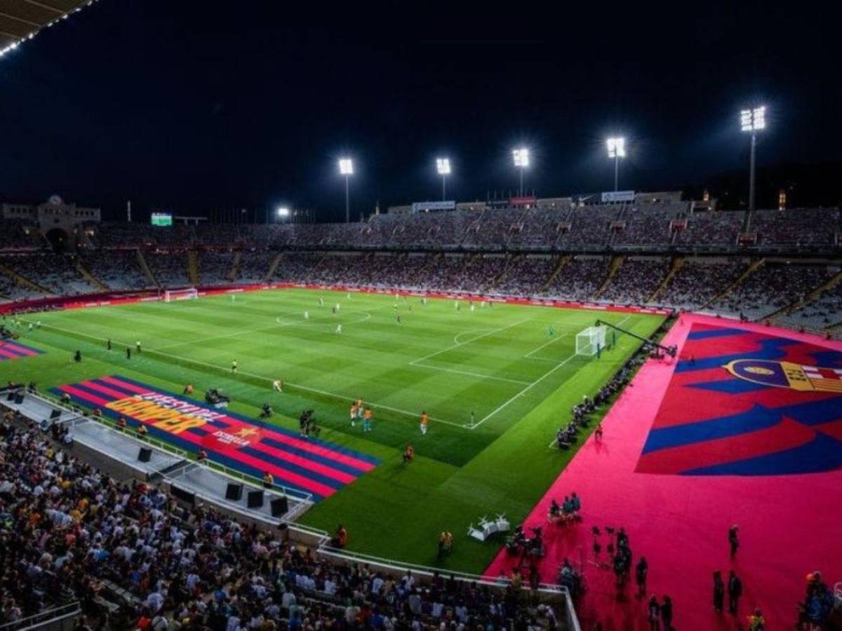 ¿Se inunda el nuevo Camp Nou? Circulan imágenes tras una fuerte tormenta