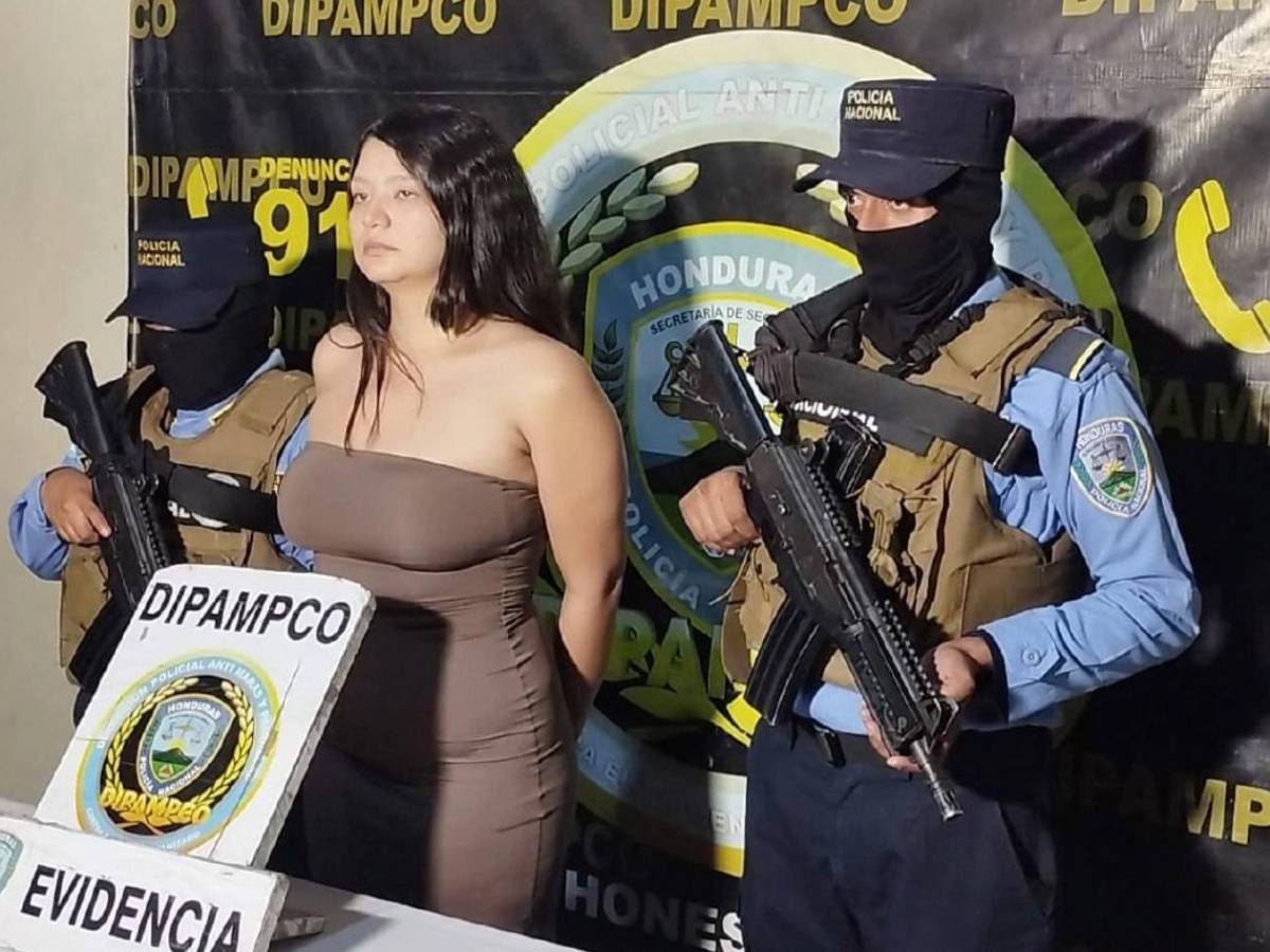 Capturan a Alejandra Guzmán por tráfico de drogas en Tegucigalpa