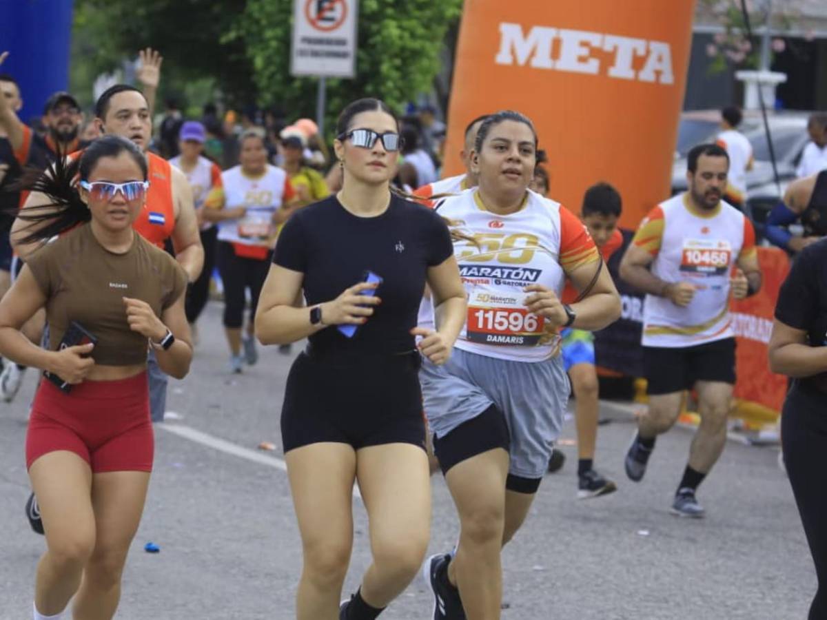 Una Miss sorprendió: Las bellas mujeres de la 50 Maratón LA PRENSA-Gatorade