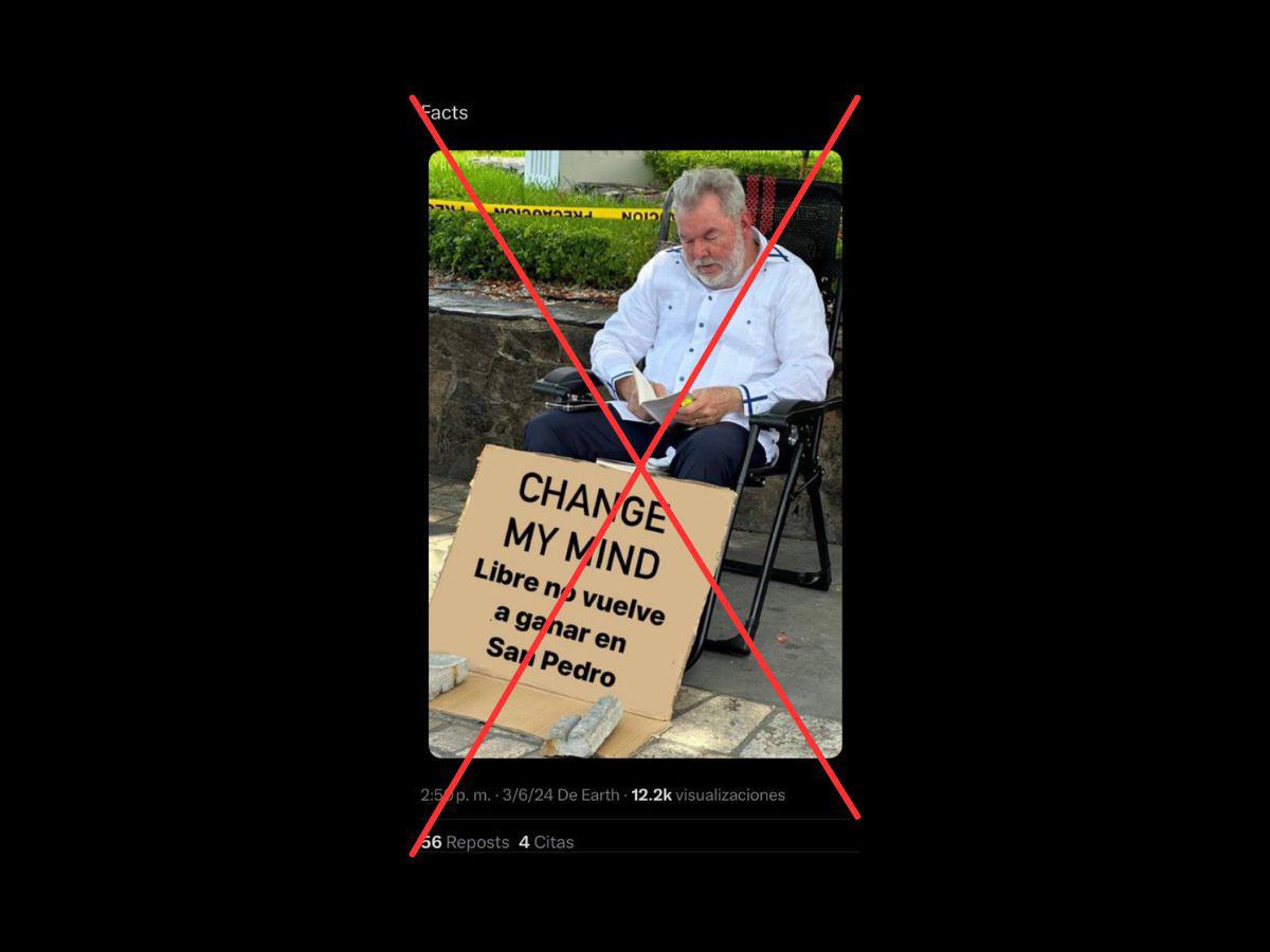 Captura de pantallla a una publicación de TikTok realizada el 4 de junio de 2024.