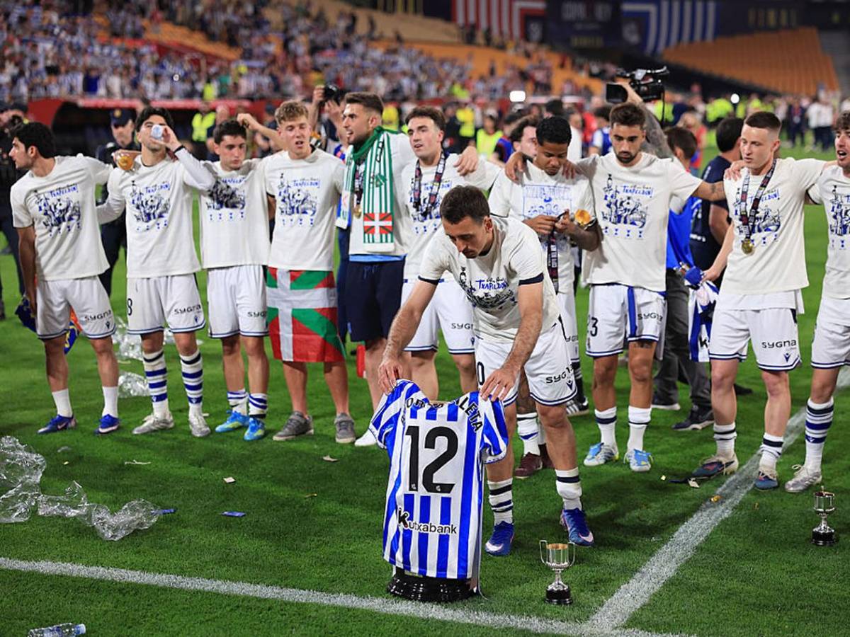 Simeone hundido, Griezmann con triste final y 'madridista' festeja la Copa del Rey
