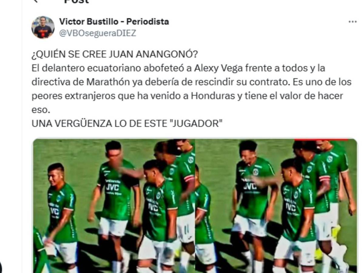 Alexy Vega reacciona: Exigen castigo a Anangonó y su cachetada le da la vuelta al mundo