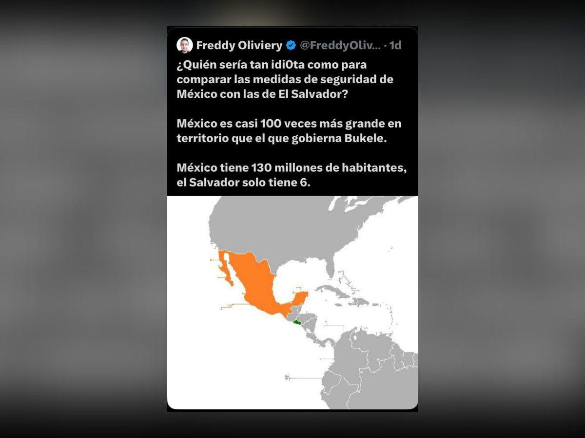 Bukele cuestiona la seguridad en México: “Resuelvan en un estado primero”