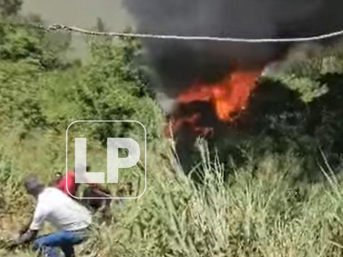 “Por milagro de Dios se salvaron las otras personas”: testigo del accidente en colonia Lempira