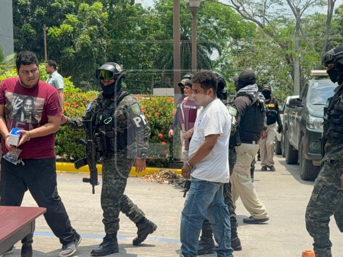 Capturan a tres presuntos miembros de la MS-13 tras allanamientos en SPS
