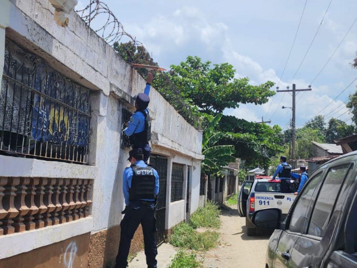 Policía desmantela 15 cámaras ilegales y captura a dos presuntos pandilleros de la 18