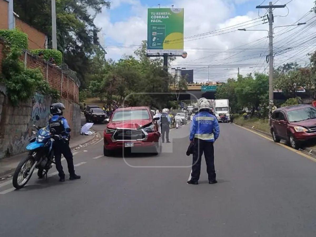 Muere el abogado Alexander Maradiaga tras accidente en bulevar Fuerzas Armadas