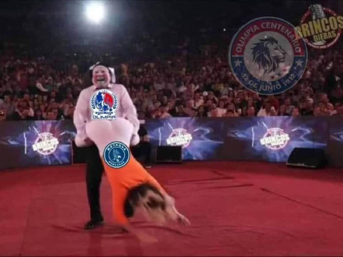 Burlas a Motagua: los memes que dejó la derrota ante Olimpia en el clásico
