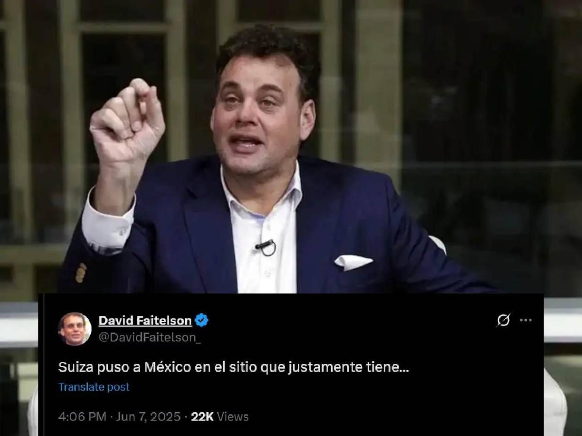 Faitelson no perdona a México; indignación por lo que pasó ante europeos