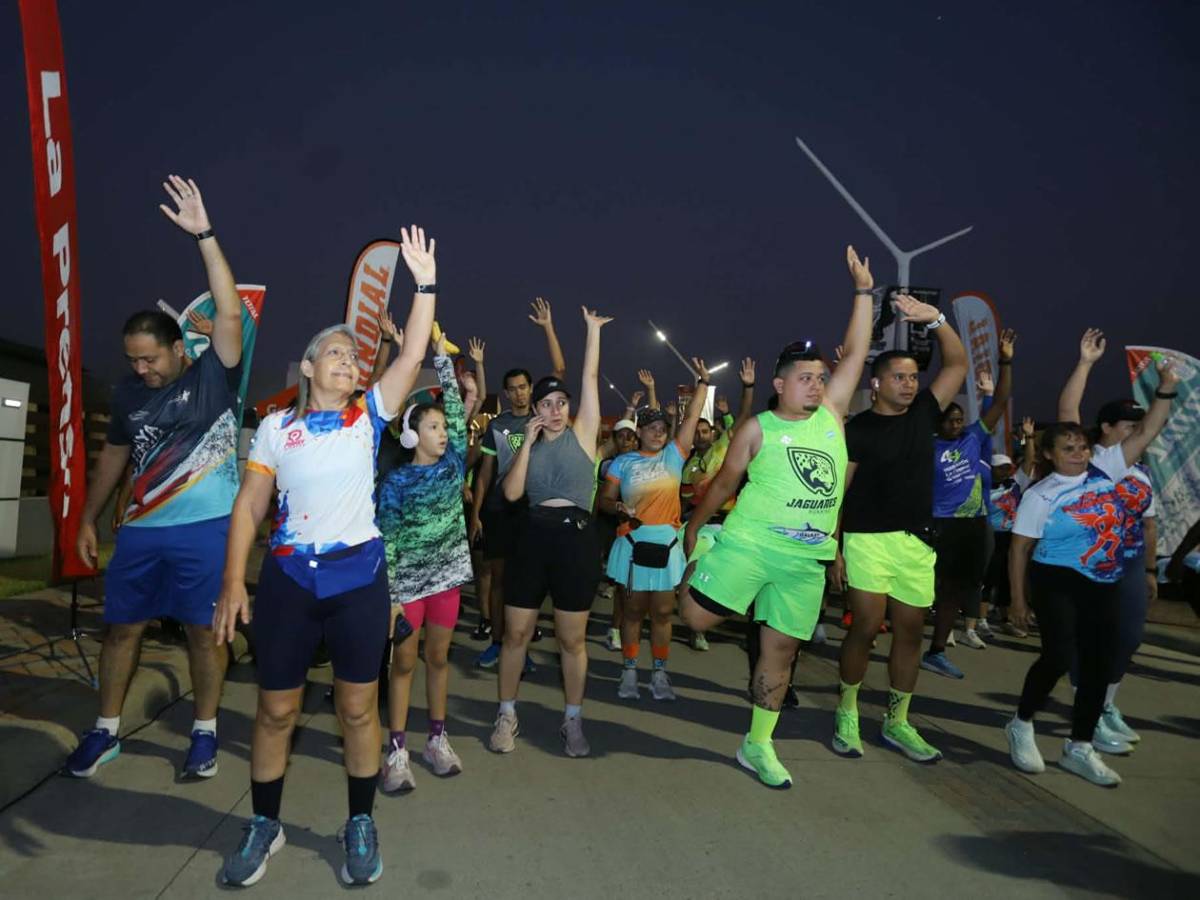 EN FOTOS: así se vivió el primer bootcamp en La Ceiba previo a la Maratón LA PRENSA-Gatorade