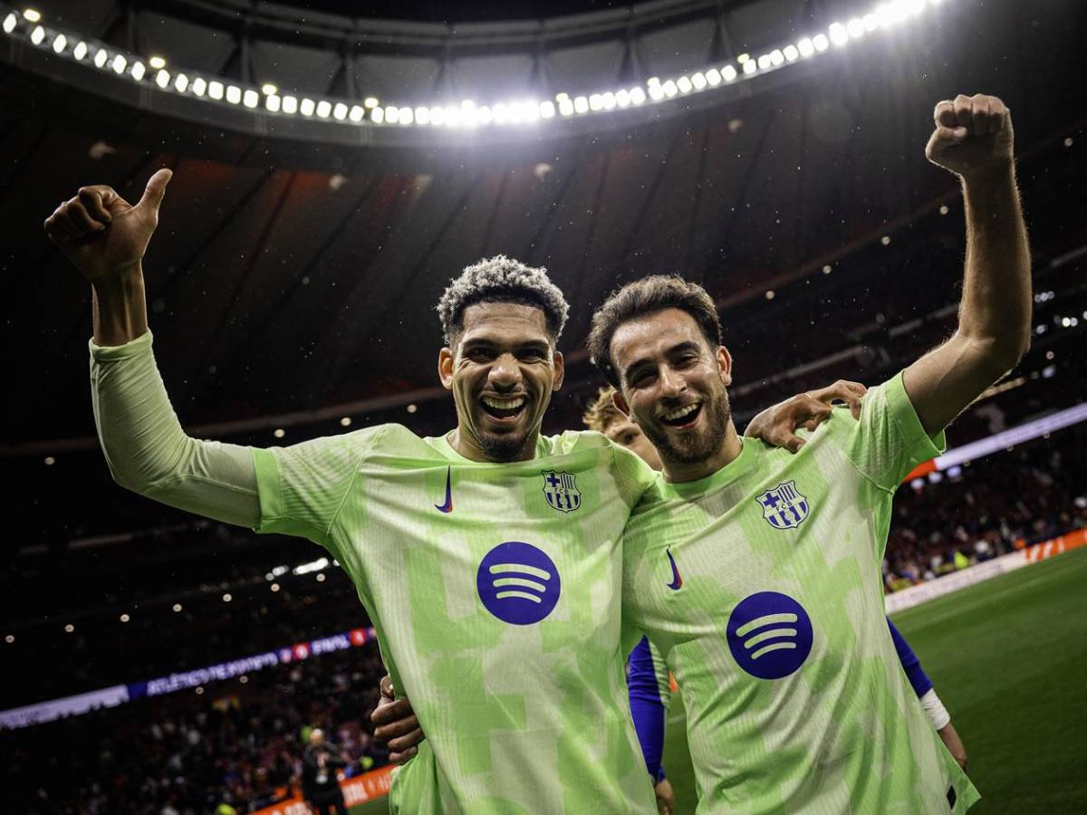 Barcelona festeja, deja dardo, tristeza del Atlético y horrible imagen