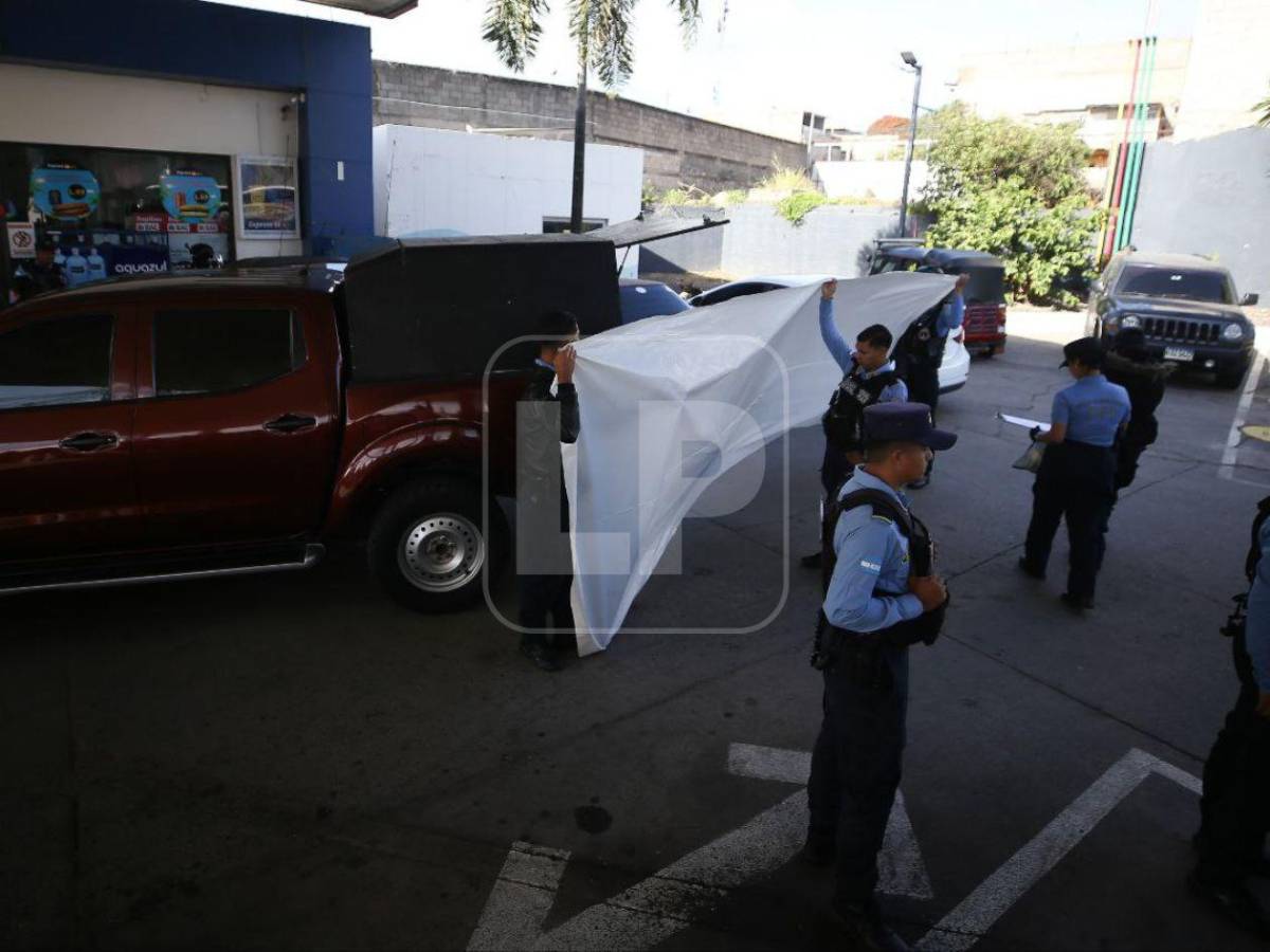 Desgarradora escena tras la muerte de mototaxista en Comayagüela