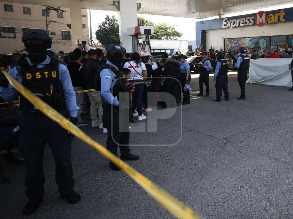 Desgarradora escena tras la muerte de mototaxista en Comayagüela