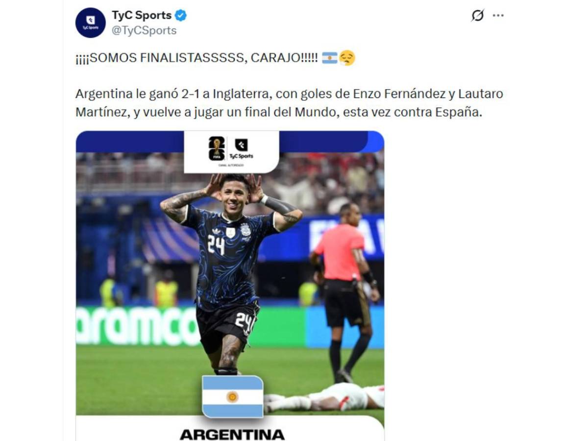 Indignación y denuncia de Inglaterra tras caer ante Argentina: Es una vergüenza