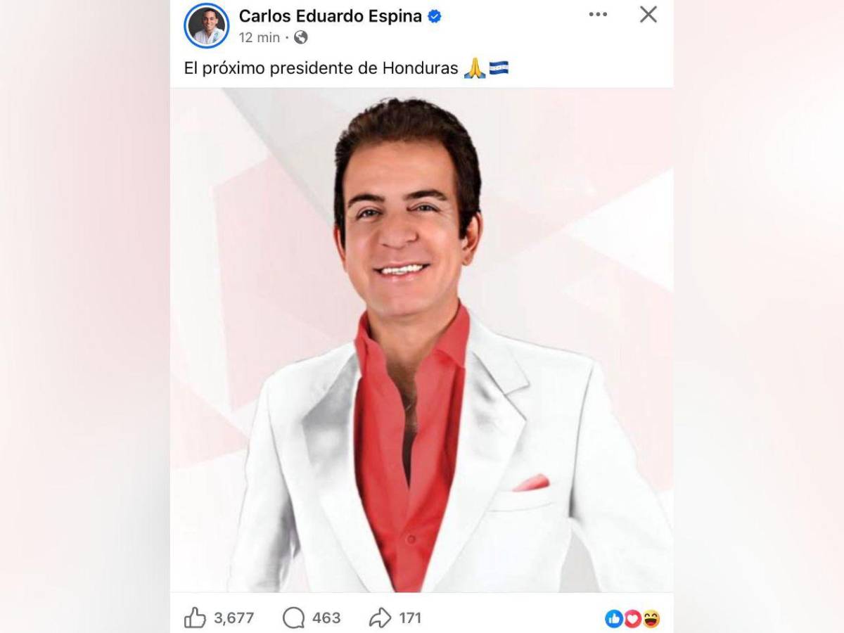 Carlos Eduardo Espina revela qué candidato presidencial desea que gane