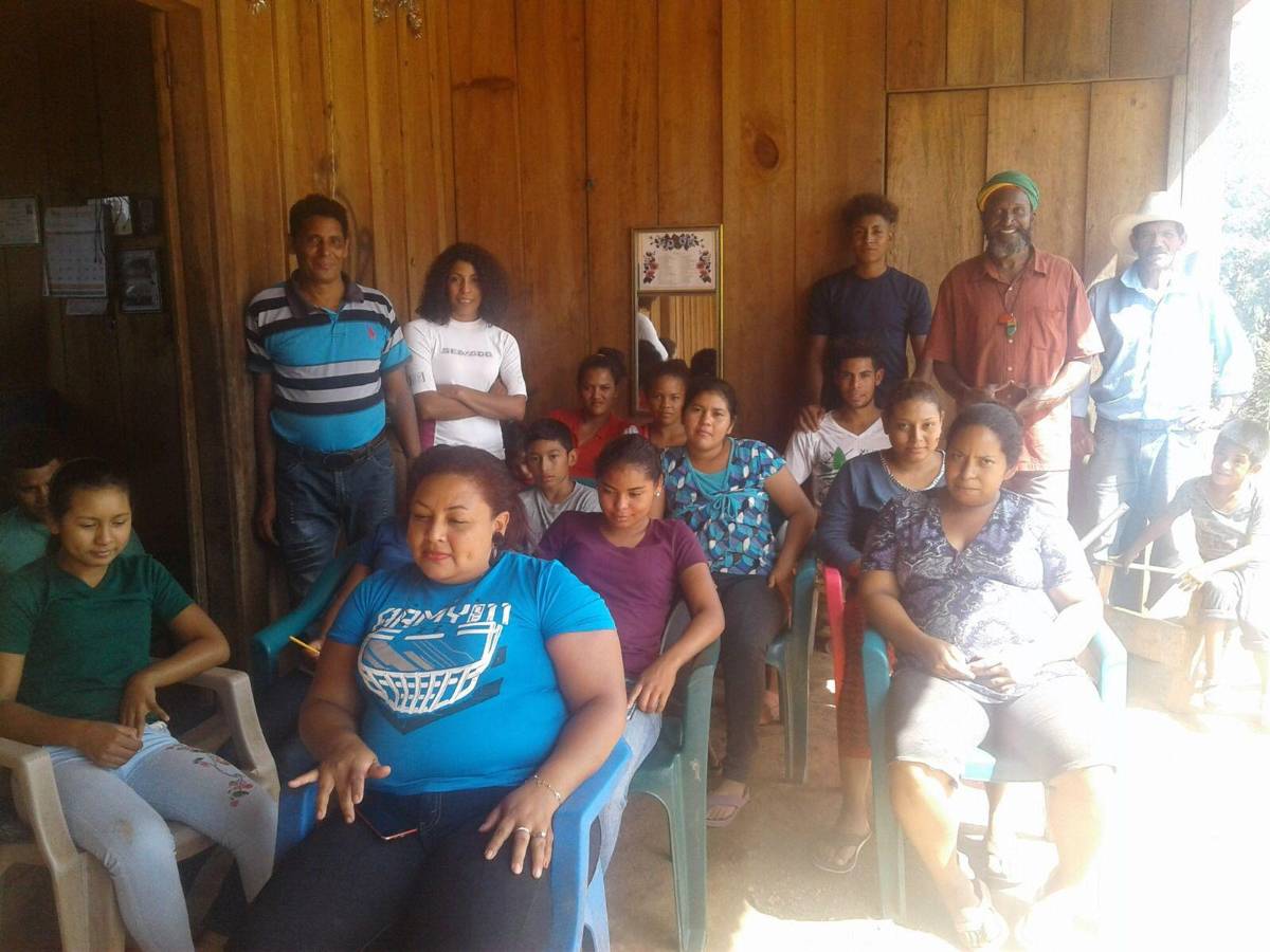 Miembros de la Nación Indígena Africana Judía Etíope.