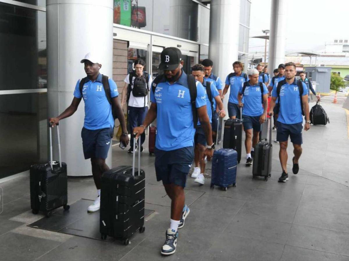 Selección de Honduras ya está en Tegucigalpa para el juego contra Haití