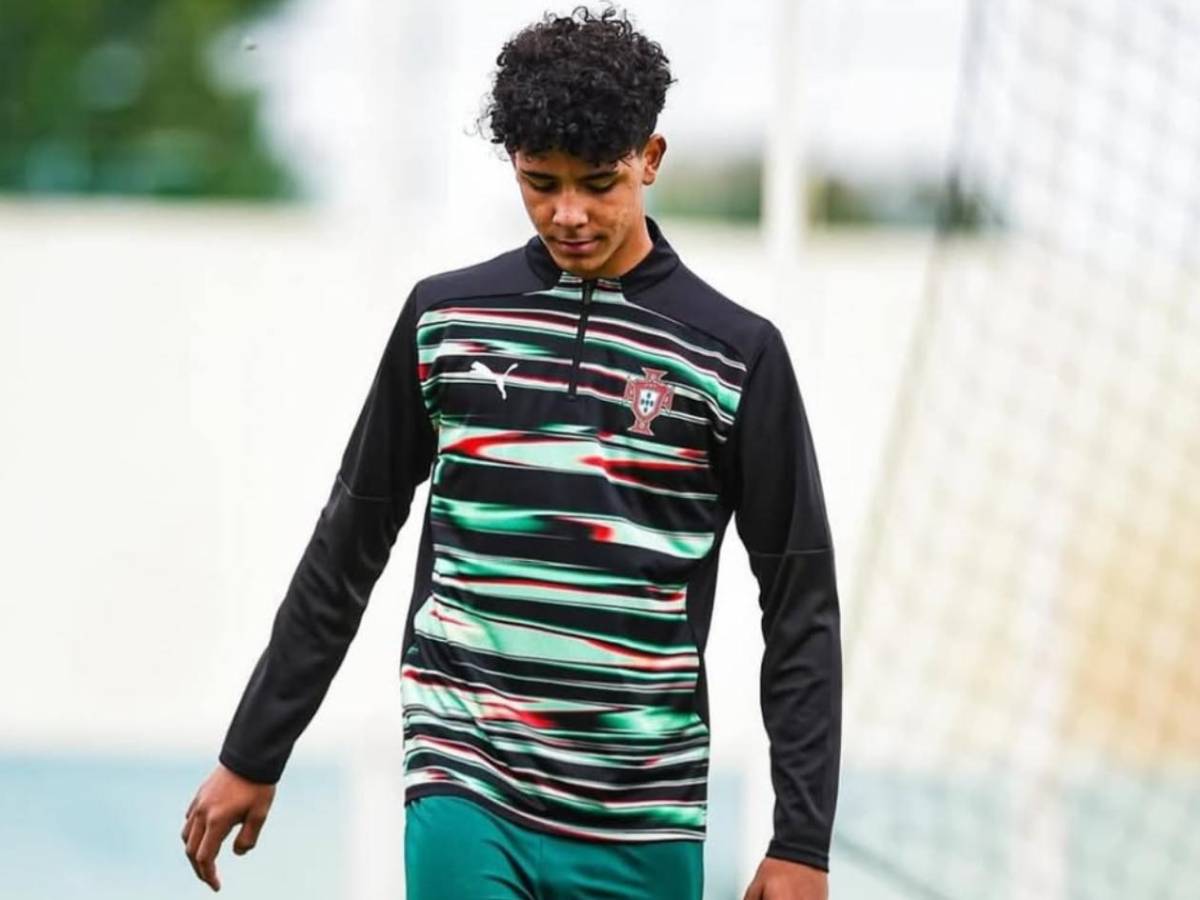 Destapan la verdad tras viralizarse fotos del hijo de Cristiano Ronaldo con misteriosa chica