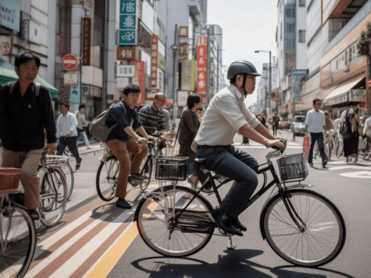 Japón enviará a prisión a ciclistas que utilicen el celular o conduzcan ebrios
