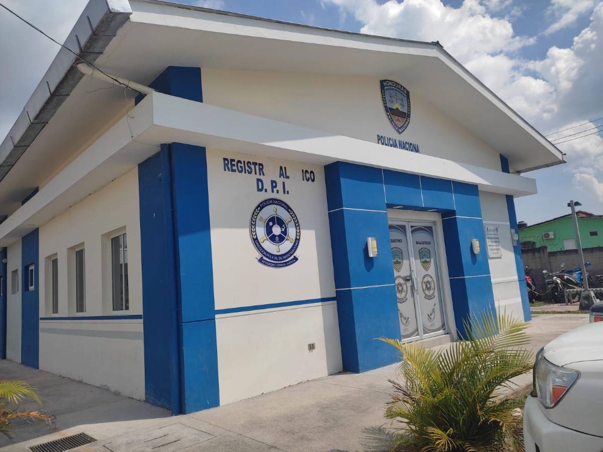 El Registro Nacional Balístico de Copán.
