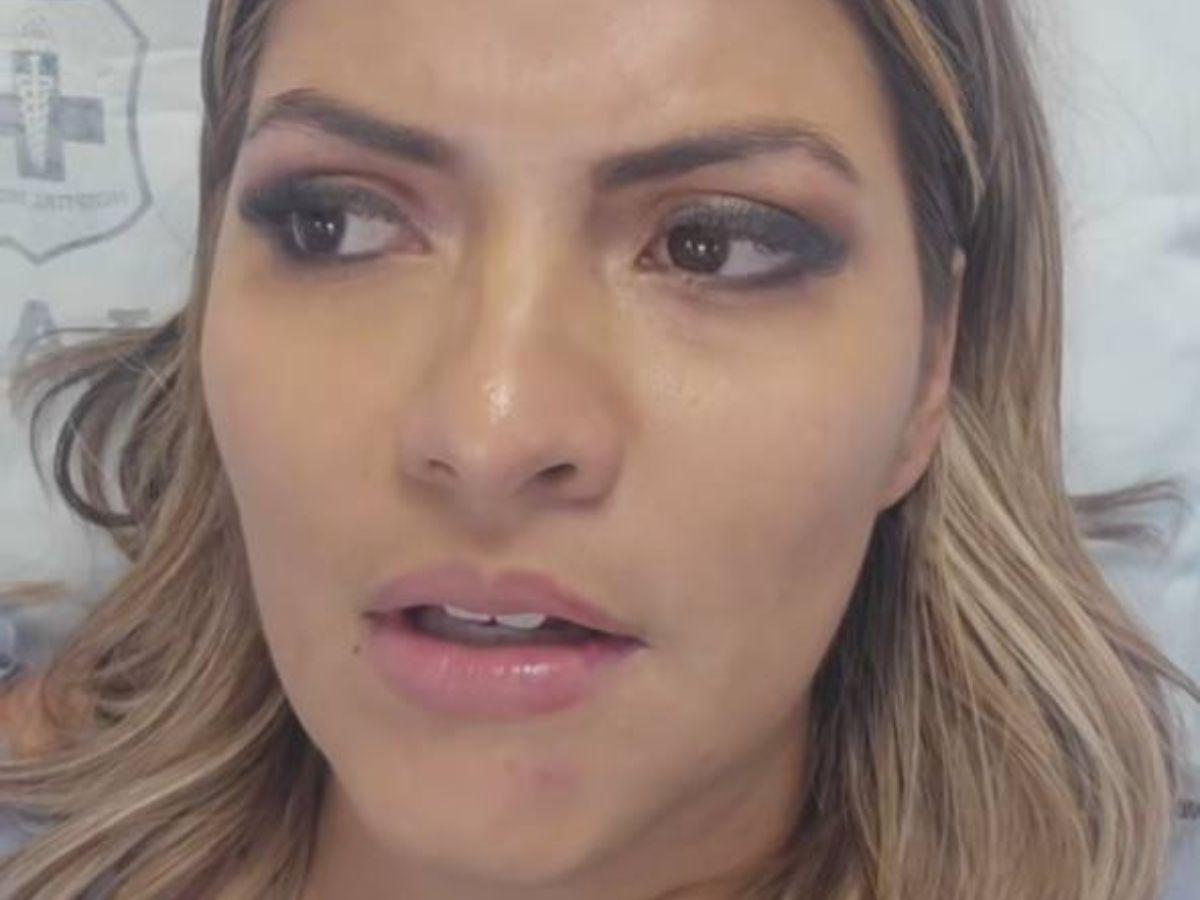 Hospitalizan a Saraí Espinal tras sufrir fuerte accidente