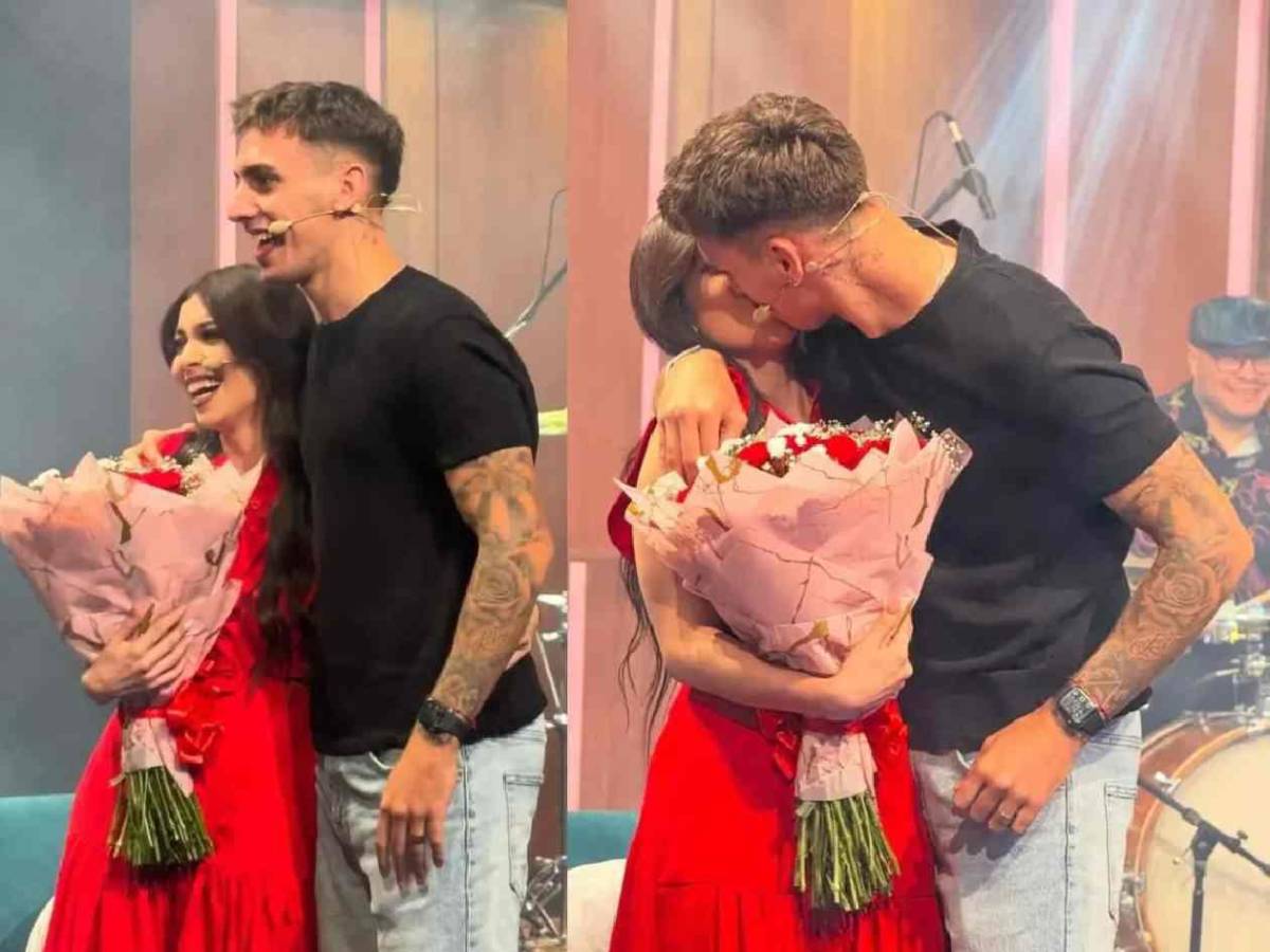 Laura Meza sorprende y es captada con jugador de Motagua por curioso motivo