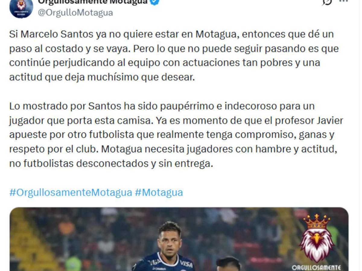 Motagua hace el ridículo, su afición se rebela y señalan al culpable