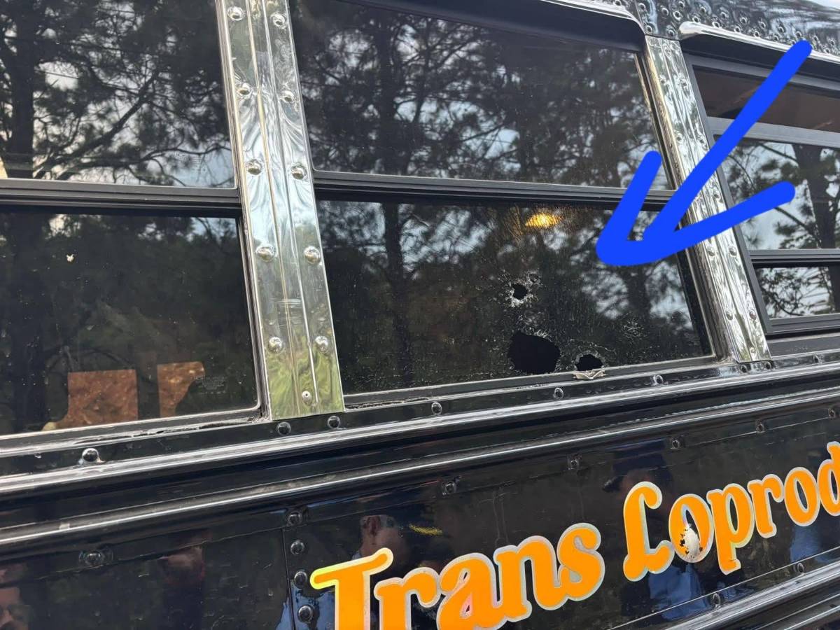 Identifican a las dos personas asesinadas en bus de la ruta Tegucigalpa-Güinope